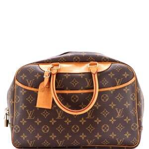 Louis Vuitton Deauville Handbag Canvas #226267L10B